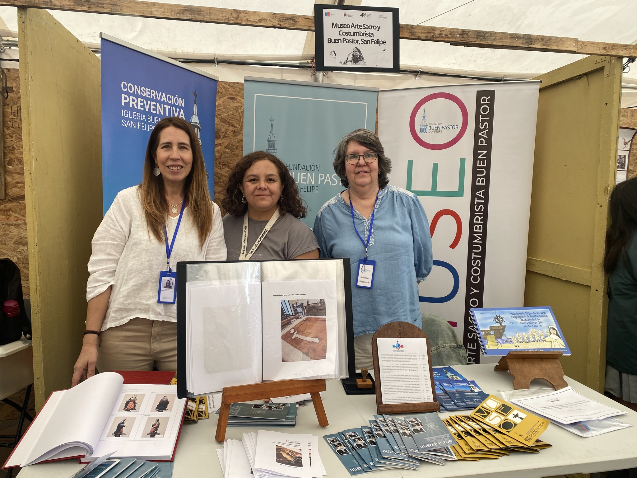 Participación de la Fundación Buen Pastor de San Felipe en la Feria de Museos en La Ligua