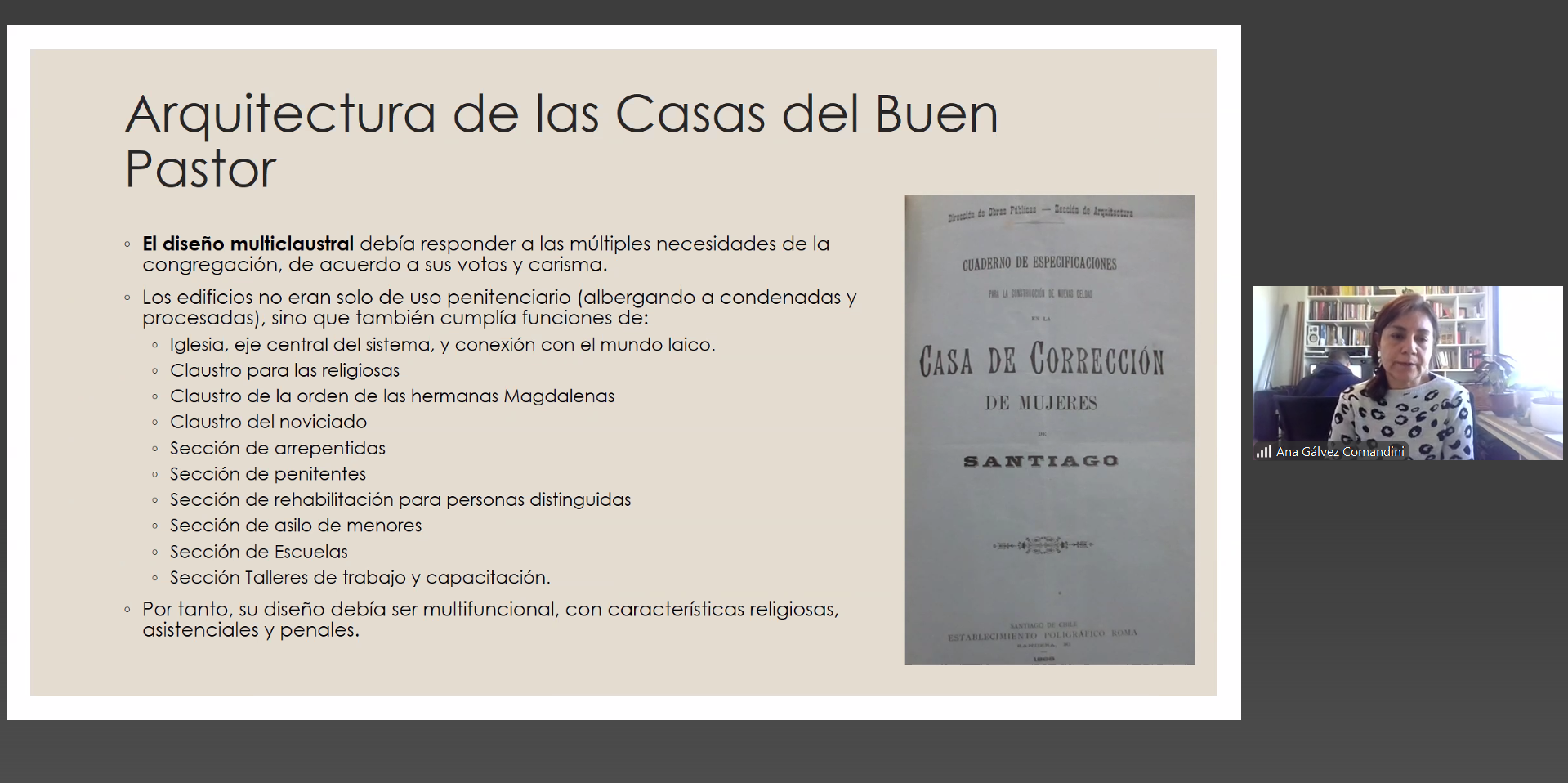 Seminario Internacional “Archivos del Buen Pastor: Su importancia para la historia de la Congregación y de las cárceles de mujeres en Chile y Argentina. Siglos XIX y XX”